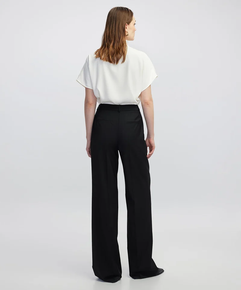 Ipekyol  Pleated Wool Trousers for Women | Best Price UAE